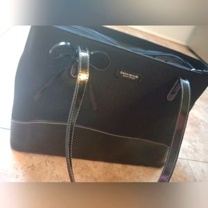 Kate Spade Black cowhide handbag